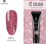 Saviland LuxeShine Diamond Gel - 12 Color Set