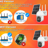 Solar-Powered WiFi Surveillance Camera