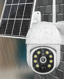 Solar-Powered WiFi Surveillance Camera